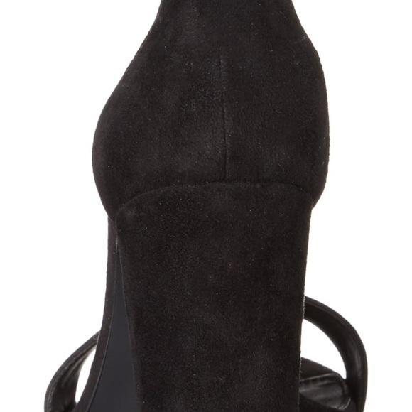 Pelle Moda Sandal Bonnie Block Heel Black New in Box - Picture 3 of 11